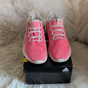Adidas Kids Bright Pink Sneakers